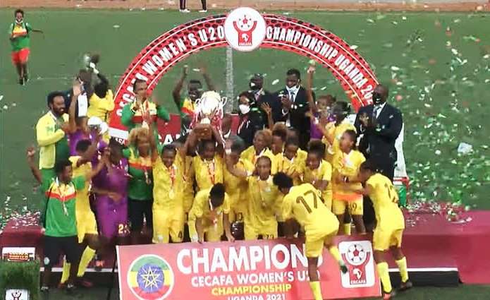 Ethiopia Wins Women’s U-20 CECAFA Championship.