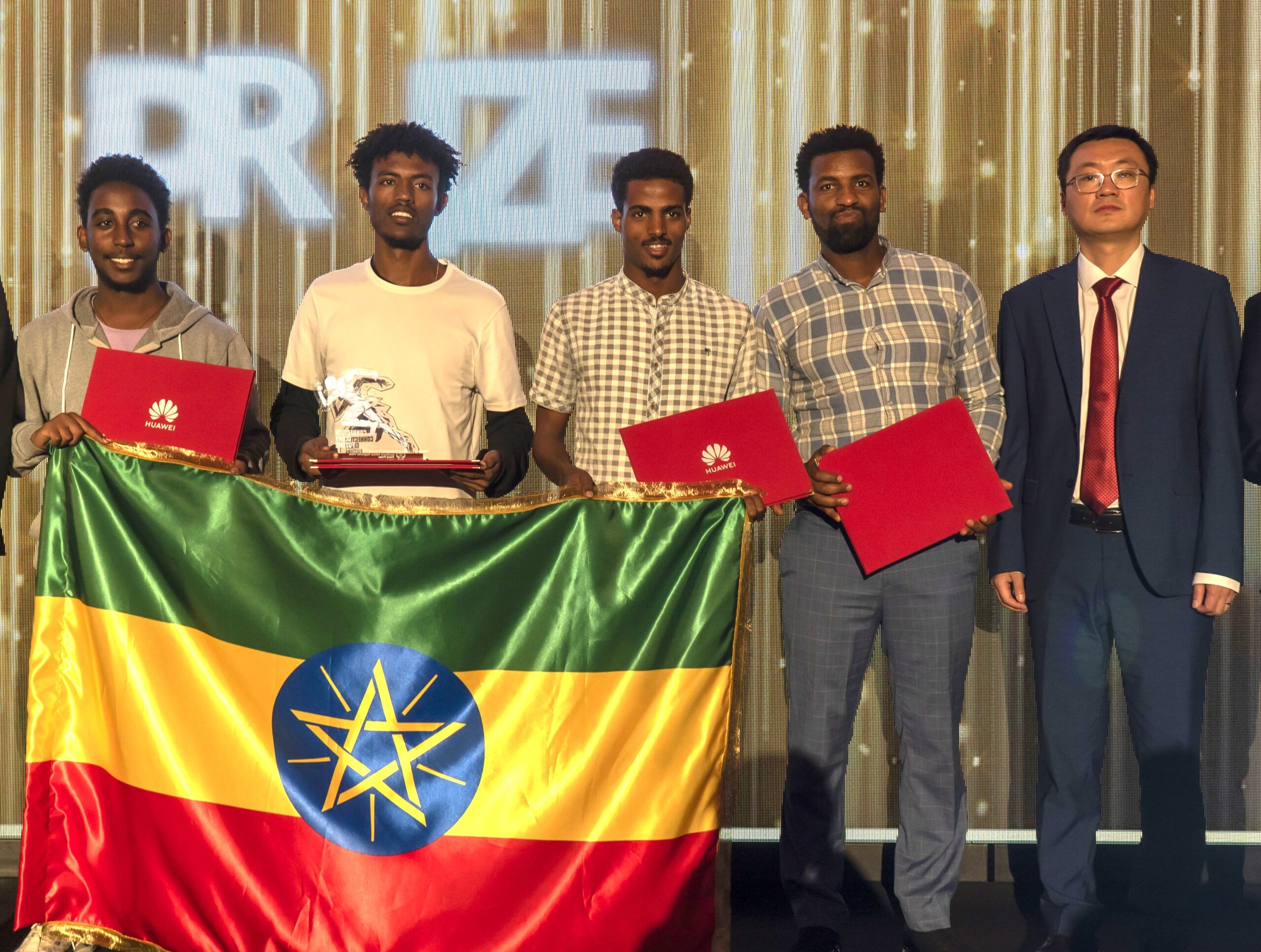 The Ethiopian team won third place in the regional final of the Huawei ICT competition in Tunisia.